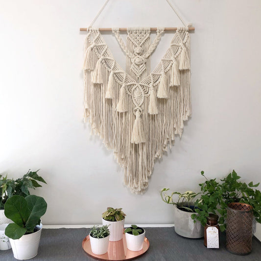 Boho Macrame Wall Hanging – Handmade Art for Cozy Spaces