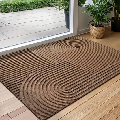 Velvet Floor Mat. Elegant Protection for Your Entry
