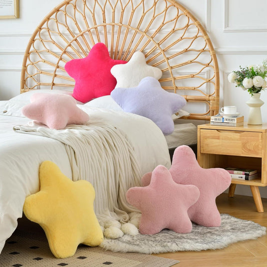 Star Plush Pillow. Fun, Soft, and Super Cozy