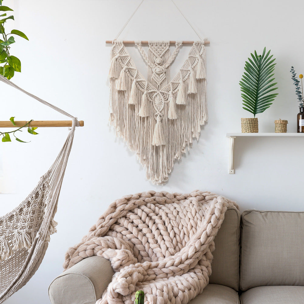 Boho Macrame Wall Hanging – Handmade Art for Cozy Spaces