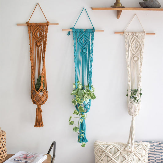 Handmade Macrame Hanging Basket