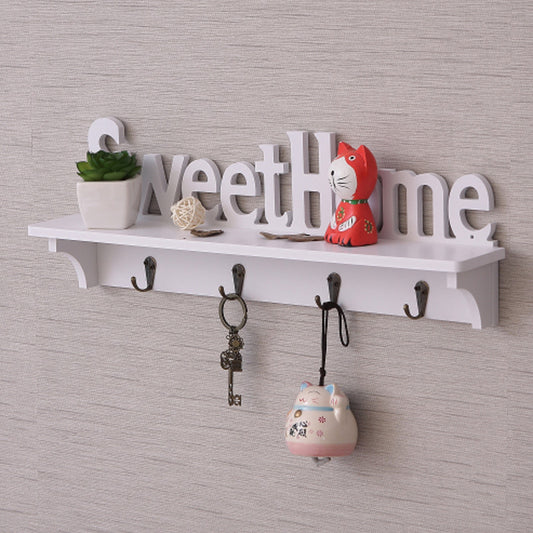 Wooden Hanging Rack – Creative Storage Solution