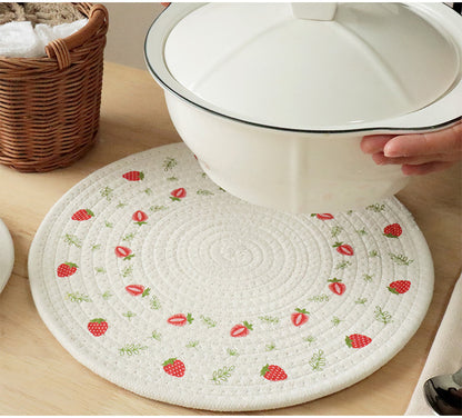 Nordic Cotton Placemat. Cute, Calm Table Style