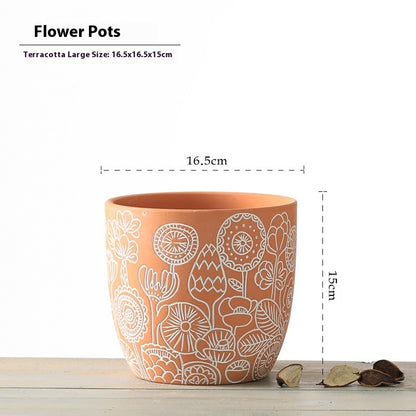 Ceramic Plant Pot. Stylish and Vibrant Decor