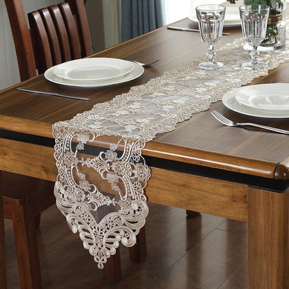Lace Table Runner. Soft European Charm for Any Table