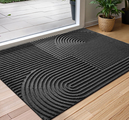 Velvet Floor Mat. Elegant Protection for Your Entry