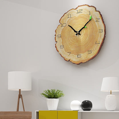 Wooden Wall Clock. Bring Nature Indoors
