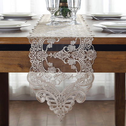 Lace Table Runner. Soft European Charm for Any Table