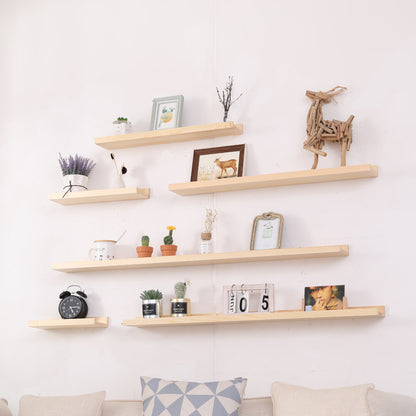 Floating Wall Shelf. Cozy Storage for Your Essentials