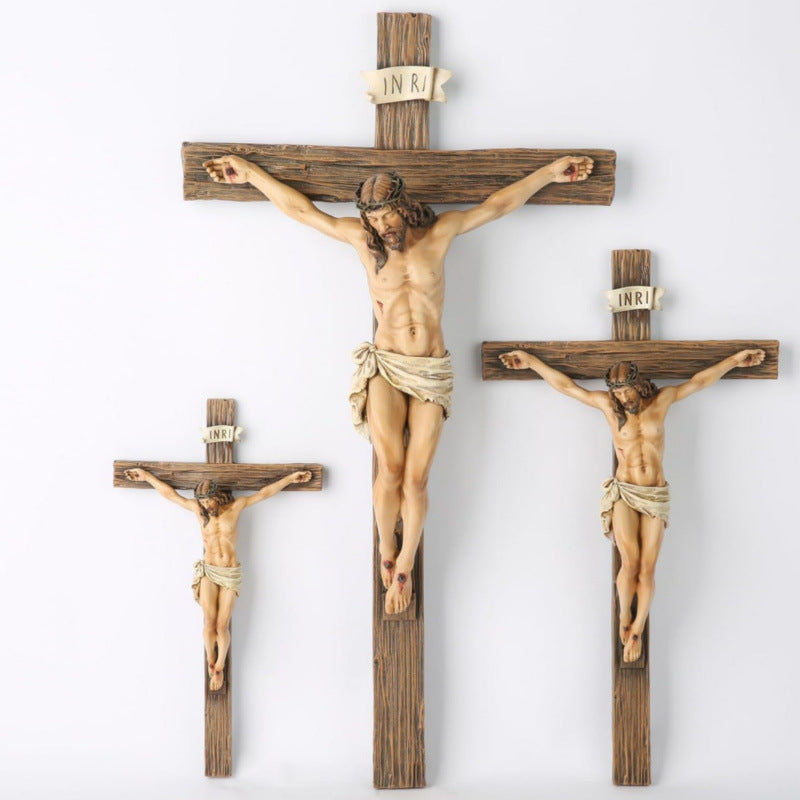Rustic Resin Cross – Bring Faith to Your Space